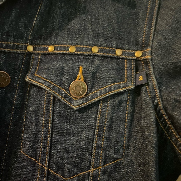 Abercrombie embellished Jean jacket-kids X-large EUC - Picture 2 of 7